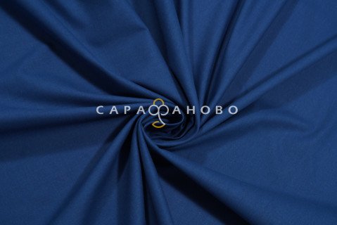 Ткань Поплин 220 см Индиго