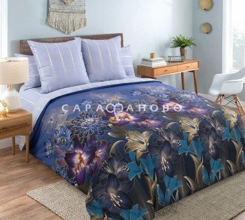 Ткань Перкаль 220 см 110 гр Призрачные тени 2 (основа)