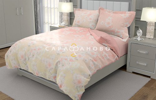 Ткань Бязь 220 см 120 г/м2 рис 6009 вид 1