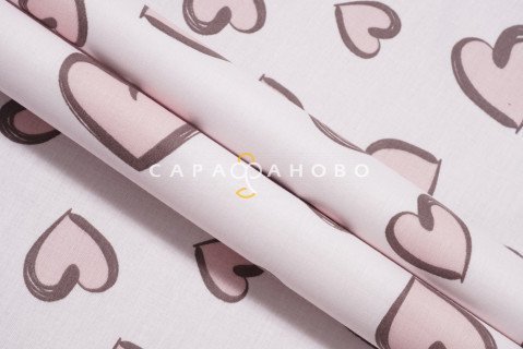 Ткань Перкаль 220 см 125 г "ЭЛИТ" рис 206594 Затаив дыхание 4 (основа)