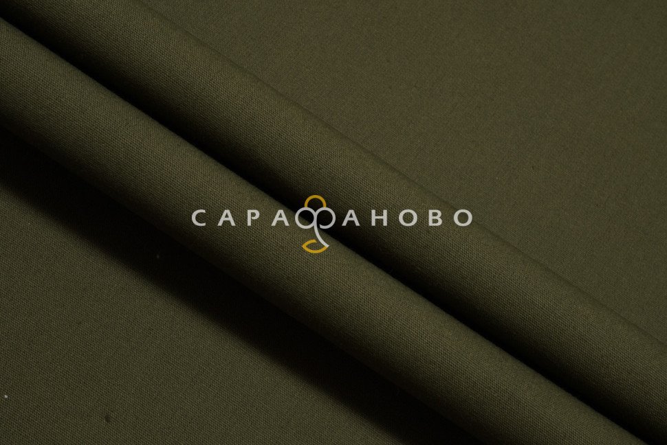 Полотно палаточное 150 см 12с45 250 гр/м2 №39 Хаки, фото 1