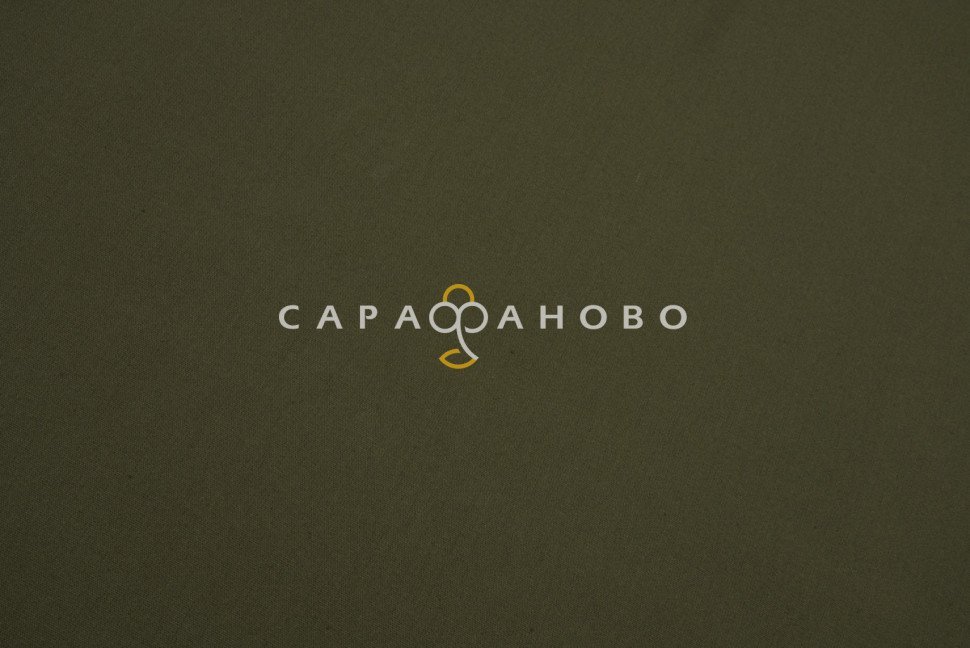 Полотно палаточное 150 см 12с45 250 гр/м2 №39 Хаки, фото 2