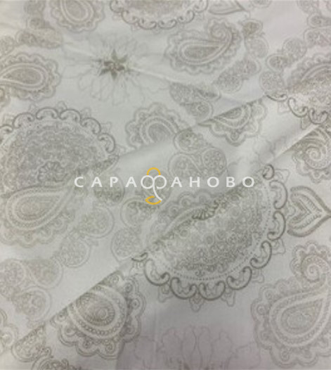 Ткань Глосс-сатин (Поплекс) 220 см 80 гр рис Bronze kok K M, фото 1
