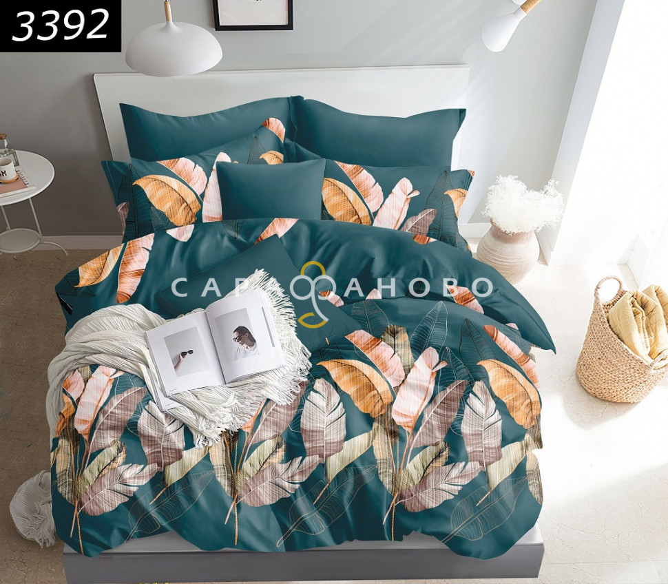 Ткань Полисатин дисперс 220 см 80 гр рис 3392, фото 1