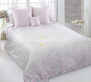 Ткань Сатин 220 см рис. 208932 София (основа)