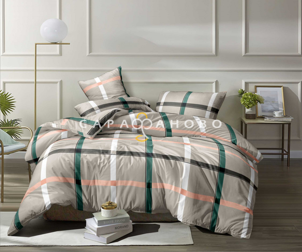 Ткань Полисатин дисперс 220 см 80 гр рис 4415, фото 1