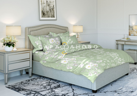 Ткань Бязь 150 см рис. 7856-4 "Селеста"