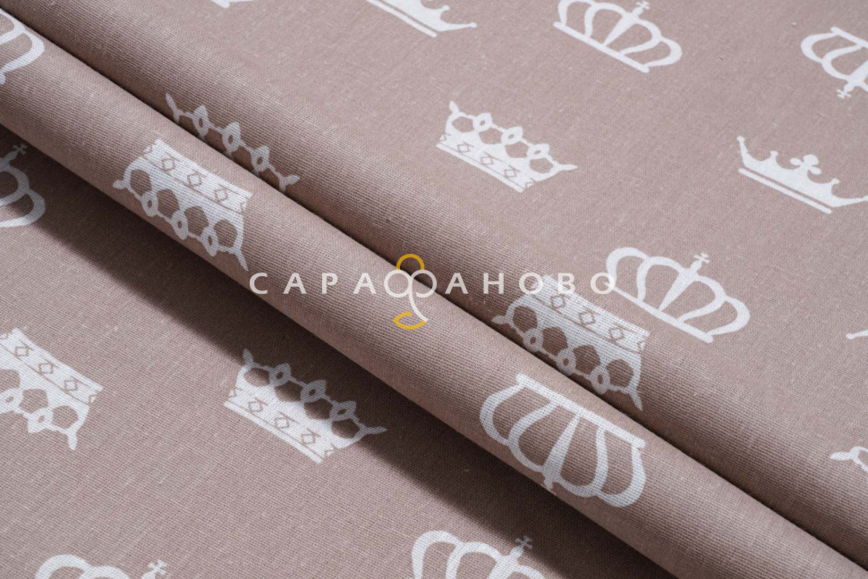 Ткань Бязь детская 150 см 120 гр Короны 1694-18, фото 8