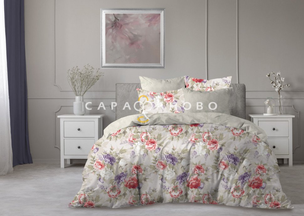 Ткань Перкаль 220 см 110 гр "Делюкс" рис 70439-1, фото 9
