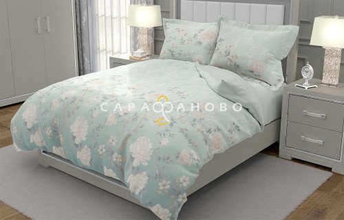 Ткань Бязь 220 см 120 г/м2 рис 6020 вид 1