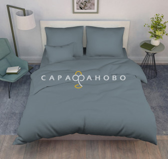 Ткань Бязь 220 см 120 гр гл/к Деним