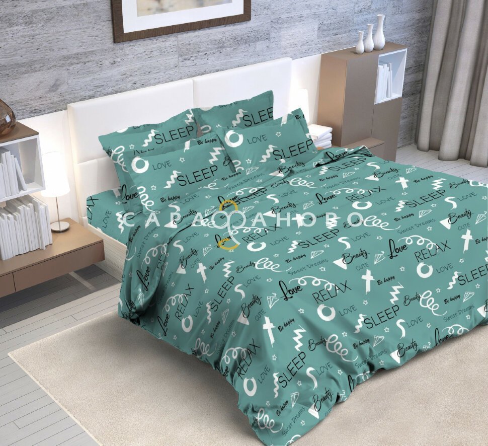 Ткань Бязь 220 см 120 г/м2 рис 6026 вид 1, фото 1