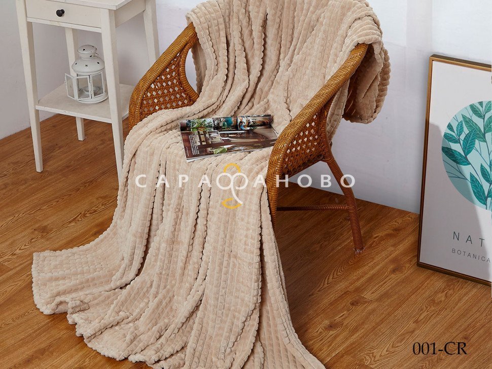 Ткань велсофт "Carre" 270 г/м2 001-CRE, фото 1