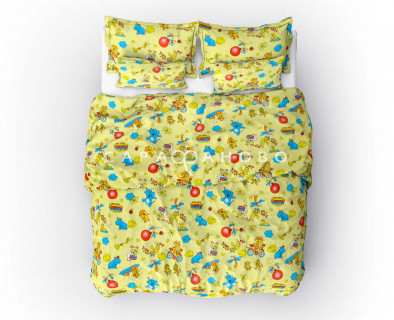 Ткань Бязь 150 см 120 гр рис Зоопарк вид 5
