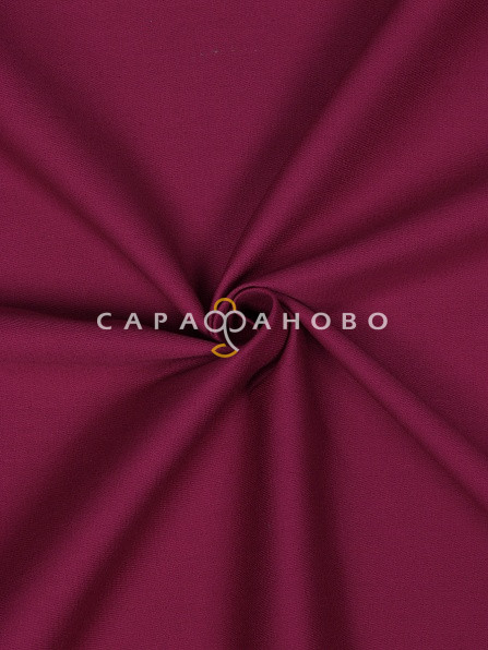 Саржа гладкокрашеная 150 см, 035 Бордо 240 +/- 13 г/м2, фото 4
