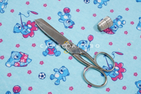 Ткань Фланель 75 см рис. 5192-1 "Крошка мишутка" грунт