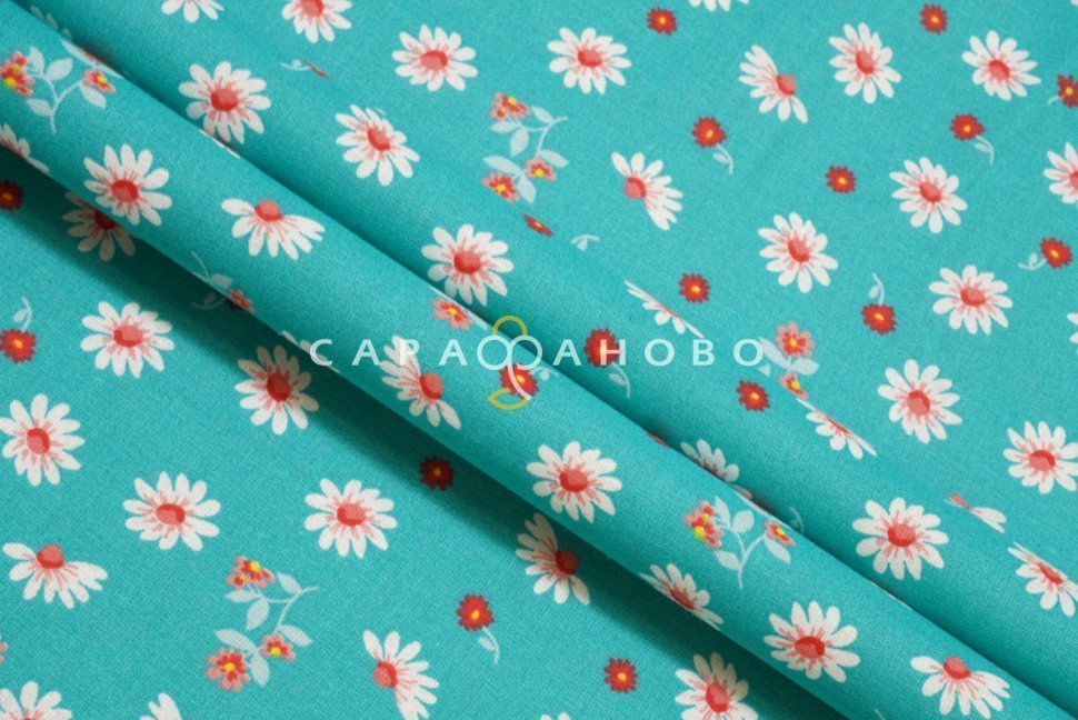 Ткань Ситец 150 см рис 9984-2, фото 1