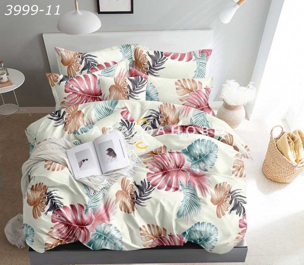 Ткань Полисатин дисперс 220 см 80 гр рис 3999-11, фото 1