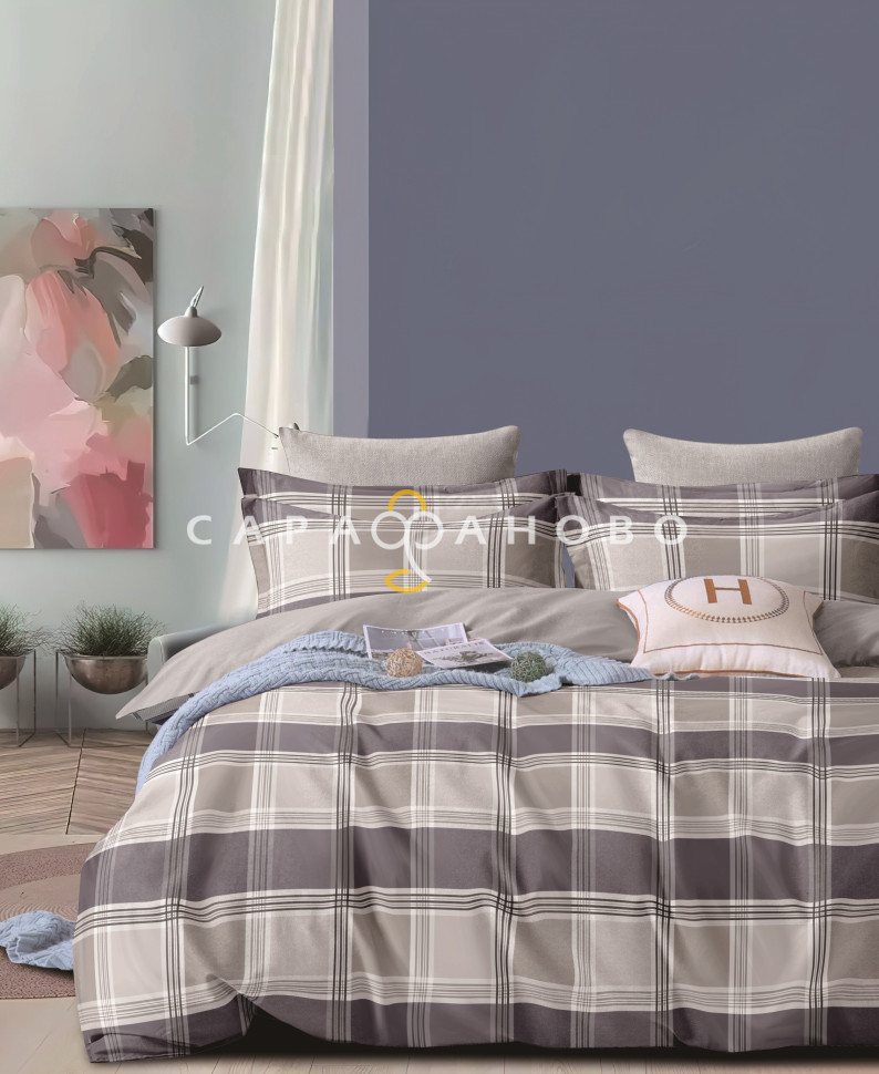 Ткань Сатин Твил набивной 235 см. 115гр. В рис. 153, фото 1