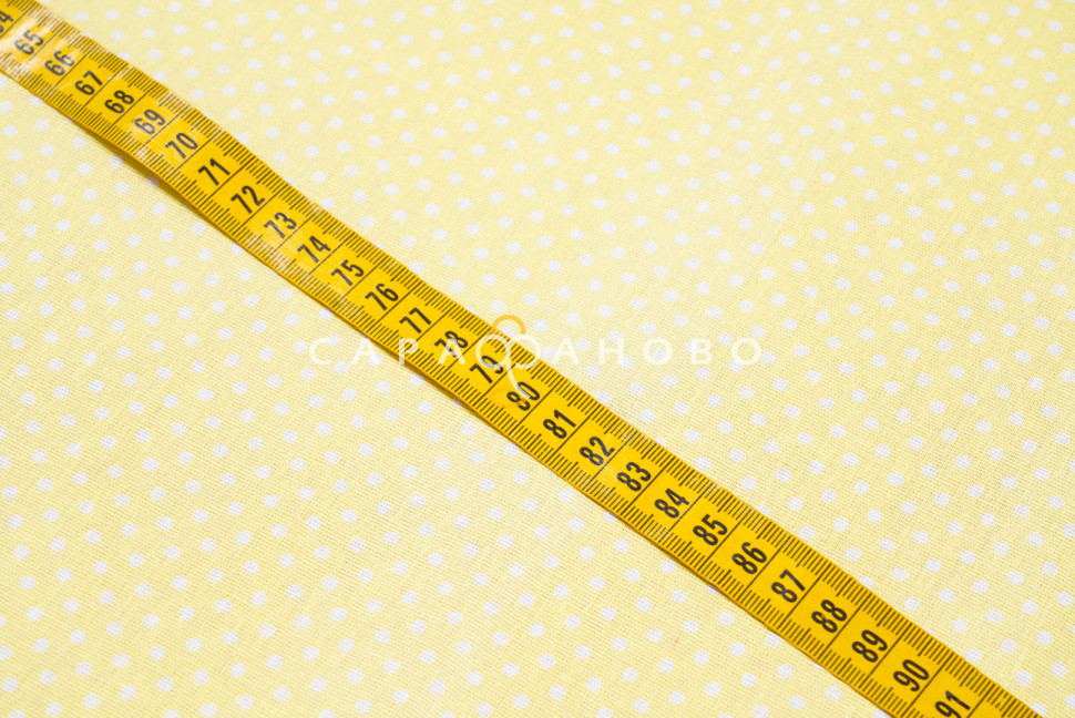 Ткань Бязь 150 см 120 гр Мелкий горошек 1590-9, фото 5