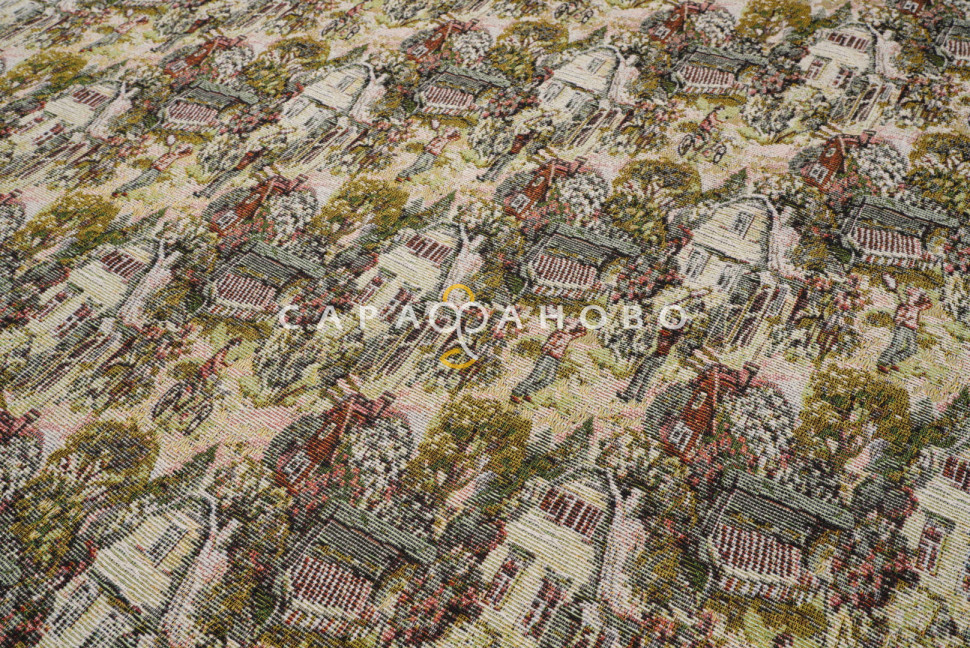 Ткань Гобелен жаккард 150 см рис ks22, фото 1