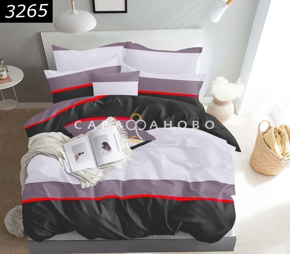 Ткань Полисатин дисперс 220 см 80 гр рис 3265, фото 1