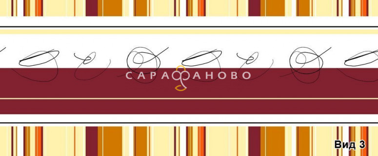 Бязь набивная 150 см 100 гр. рис 250 вид 3