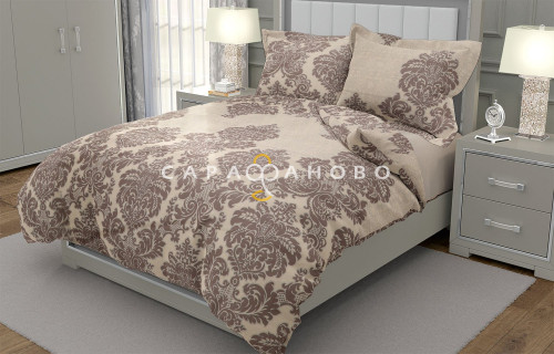 Ткань Сатин 220 см рис.  9896-1 Канары (основа)