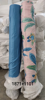 Ткань Сатин Люкс 60s 250 см 120 гр рис 1871А (основа)