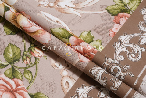Ткань Бязь 220 см "Желание" рис 10789-1