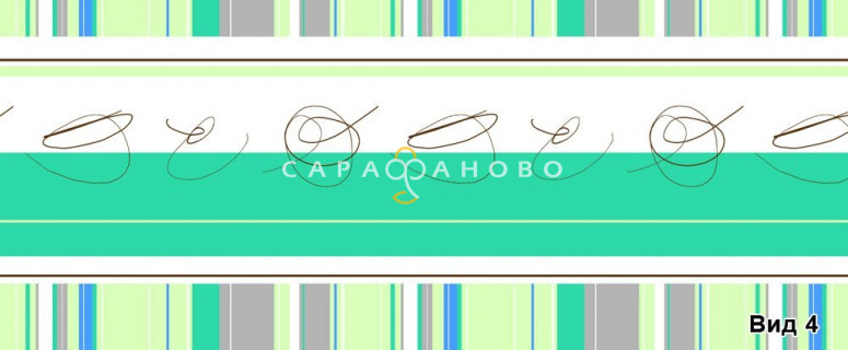 Бязь набивная 150 см 100 гр. рис 250 вид 4