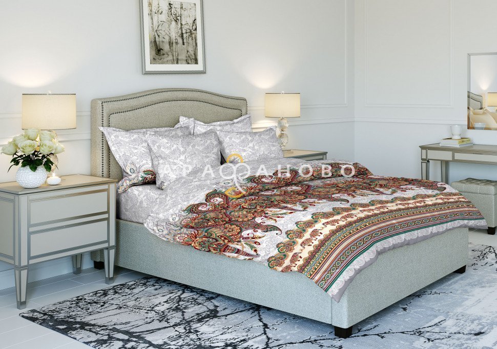 Ткань Бязь 220 см рис. 70010 "Джимми", фото 1