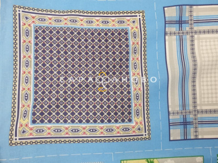 Ткань Ситец Платочный 150 см рис 90221