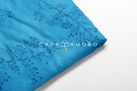 Ткань бязь 150 см 140 гр рис. 295в2 Ботаника