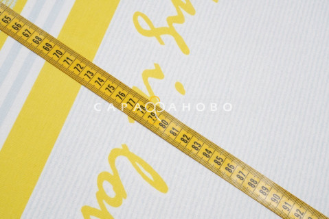 Ткань Бязь 220 см рис. 9659-2 "Цветочек влюбился"