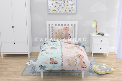 Ткань Бязь 150 см рис. 9780 "Том"