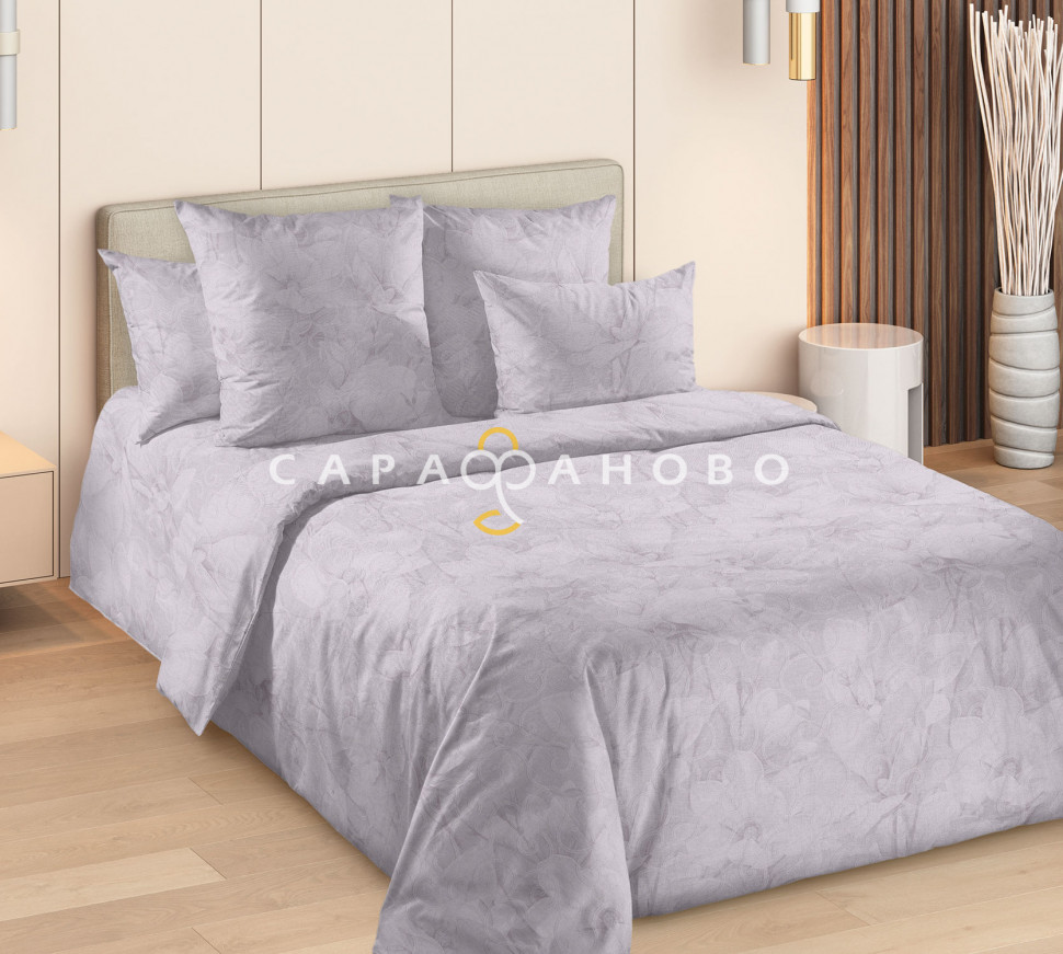 Ткань Сатин 235 см 120 гр Цветущая мелодия вид 2 (компаньон), фото 1