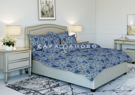 Ткань Бязь 150 см рис. 9239-3 "Брюссельское кружево"