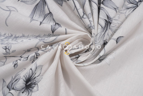 Ткань Перкаль 220 см рис. 193341 Ярославна (основа)