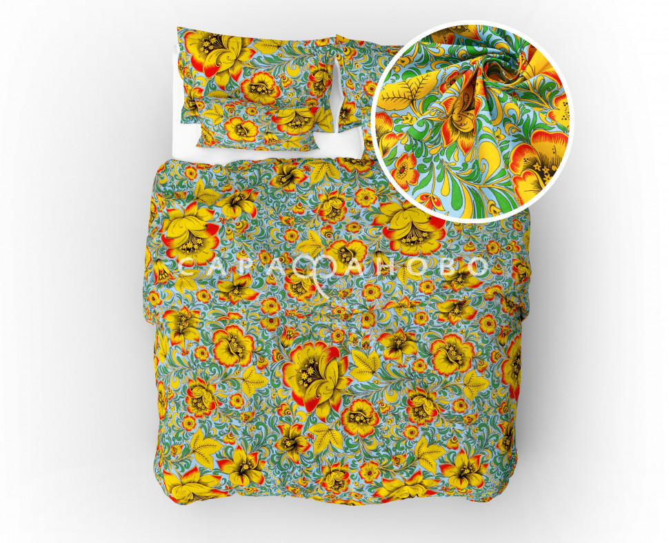 Ткань Бязь 150 см 120 гр рис 4734 вид 4, фото 3