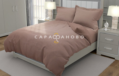 Ткань Сатин 220 см рис. 70103-1 Бронза