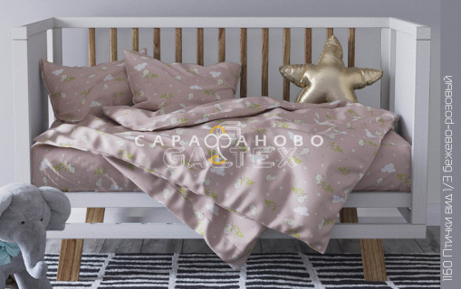 Ткань бязь 150 см 140 гр рис. 160в1/3 Птички