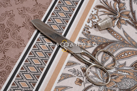 Ткань бязь 220 см рис 10294/1 Реверанс