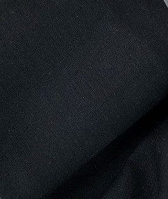 1-24Б Ткань крашеная п/лён 240гр. ш. 150 Черный