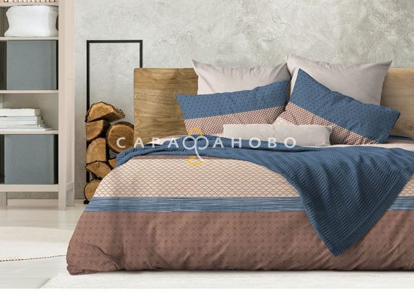 Ткань Бязь 220 см "Justin" рис 15939 вид 1, фото 1