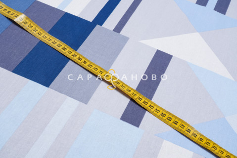 Ткань Бязь 220 см набивная рис 7159 вид 4 "Монмартр"