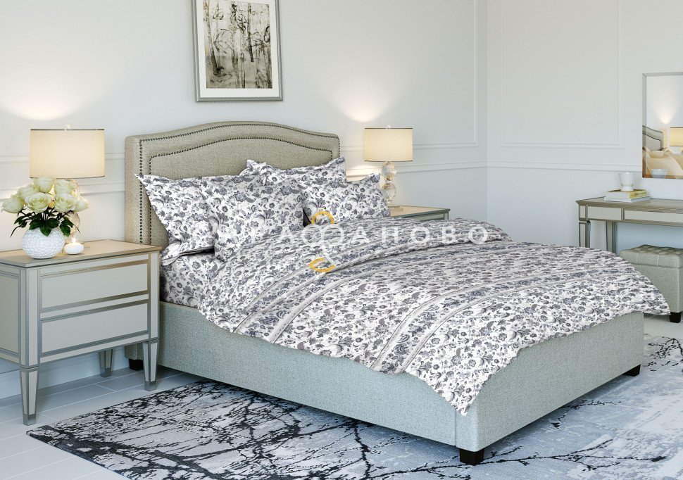Ткань Бязь 220 см рис. 9253-2 "Старина", фото 1