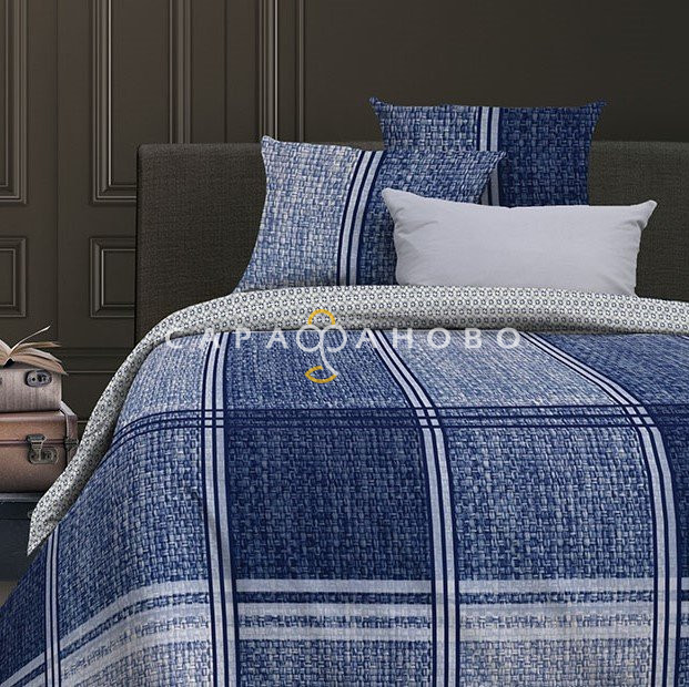 Ткань Бязь 220 см рис 15923 вид 1 Tweed основа На отрез, фото 10