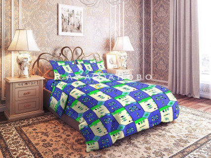 Ткань Бязь 150 см 100 гр. рис. 2267-2 "Конвертик"