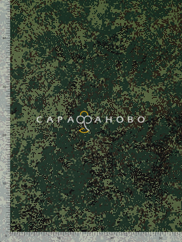 Саржа набивная 150 см, 123-1 Цифра 260 +/- 13 г/м2, фото 2